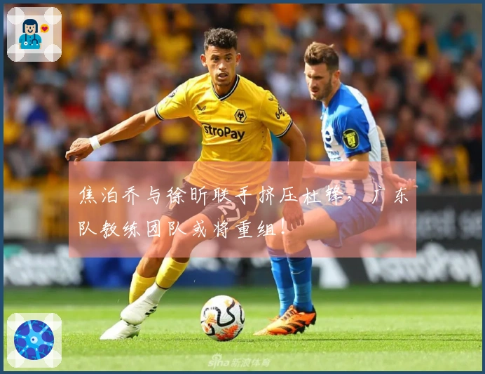 焦泊乔与徐昕联手挤压杜锋，广东队教练团队或将重组！